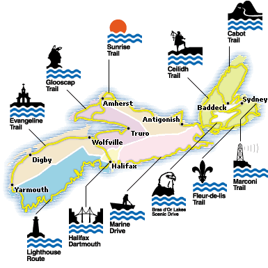 Nova Scotia Map